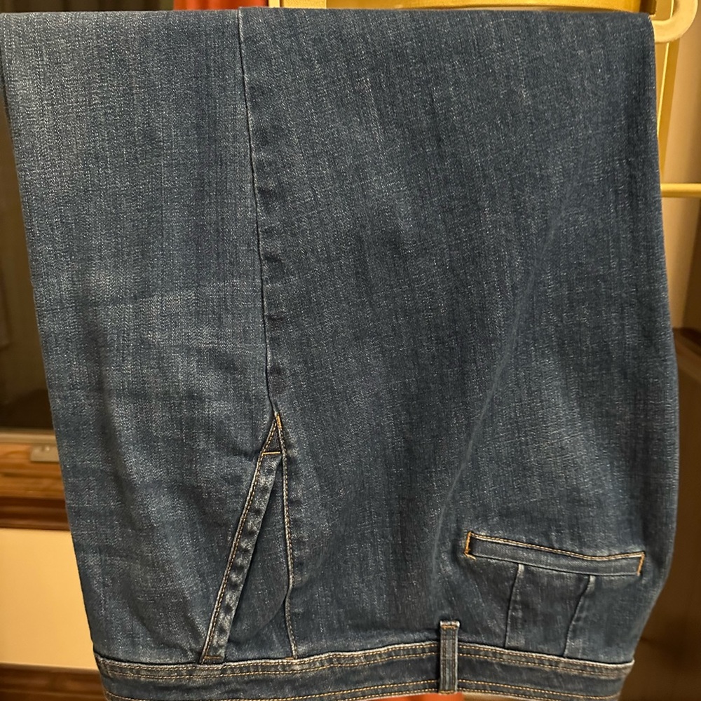 Talbots WideLeg Crop Jeans, 20W